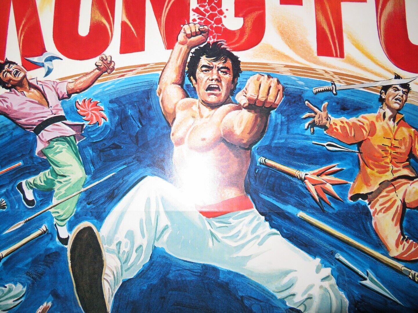 18 WEAPONS OF KUNG - FU US ROLLED POSTER SONNY LI JIMMY WANG 1977 - Rendezvous Cinema