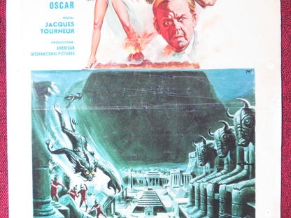 20,000 LEGHE SOTTO LA TERRA ITALIAN LOCANDINA POSTER VINCENT PRICE T HUNTER 1968 - Rendezvous Cinema