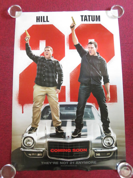 22 JUMP STREET - B US ONE SHEET ROLLED POSTER JONAH HILL CHANNING TATUM 2014 - Rendezvous Cinema