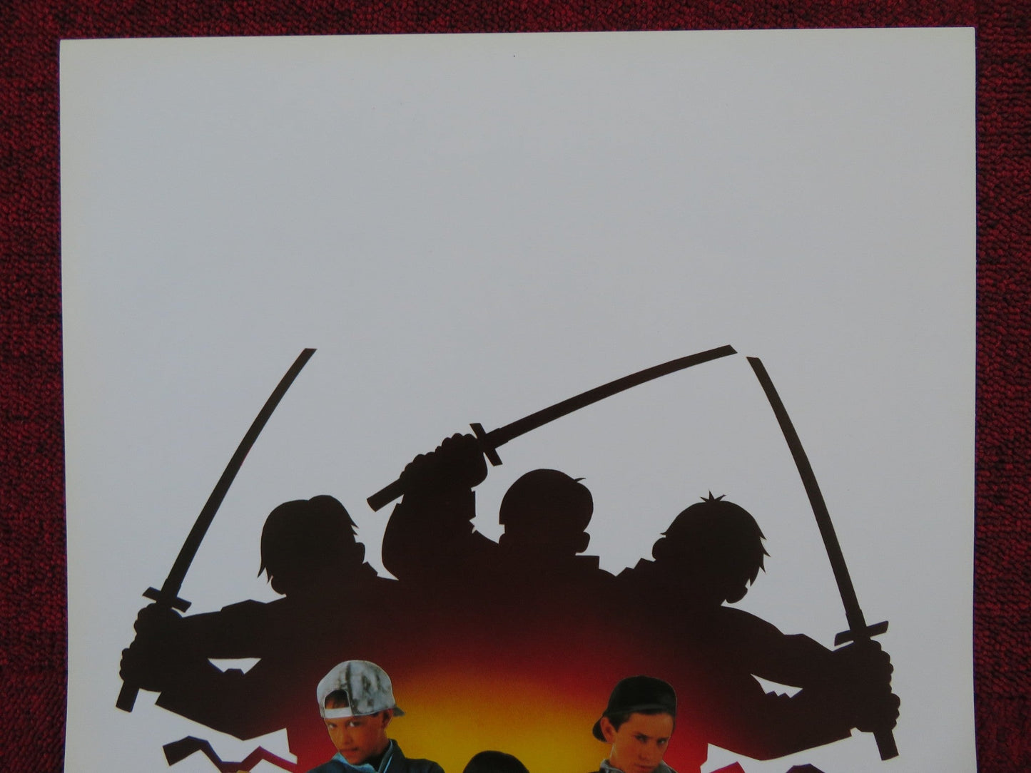 3 NINJAS ITALIAN LOCANDINA POSTER VICTOR WONG MICHAEL TREANOR 1992 - Rendezvous Cinema