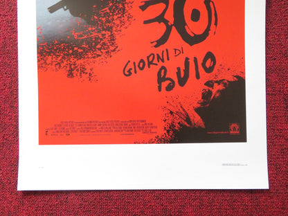 30 DAYS OF NIGHT ITALIAN LOCANDINA POSTER SAMI RAMI JOSH HARTNET 2007 - Rendezvous Cinema