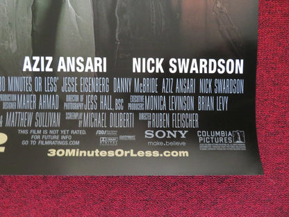 30 MINUTES OR LESS - A US ONE SHEET ROLLED POSTER JESSE EISENBERG 2011 - Rendezvous Cinema