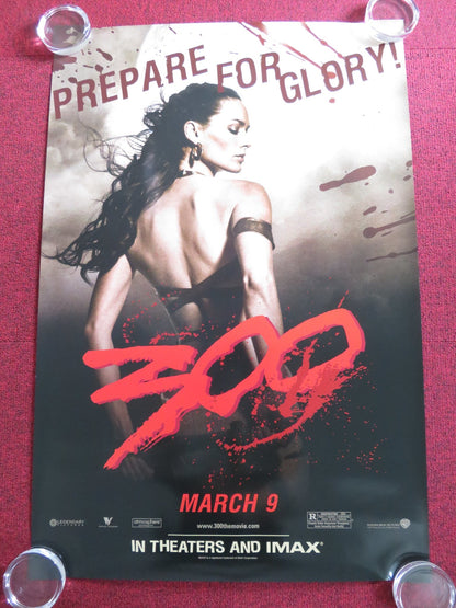 300 - A ROLLED POSTER 24" X 36" GERARD BUTLER LENA HEADEY 2006 - Rendezvous Cinema