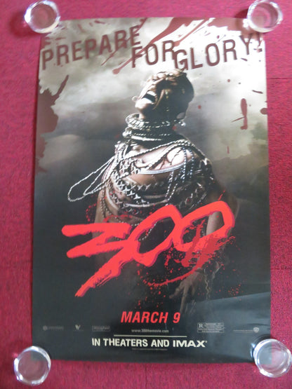 300 - B ROLLED 36" X 24" POSTER GERARD BUTLER DOMINIC WEST 2007 - Rendezvous Cinema