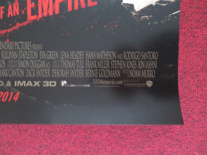 300: RISE OF AN EMPIRE - A US ONE SHEET ROLLED POSTER SULLIVAN STAPLETON 2014 - Rendezvous Cinema