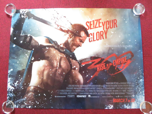 300: RISE OF AN EMPIRE - B UK QUAD ROLLED POSTER SULLIVAN STAPLETON E.GREEN 2014 - Rendezvous Cinema