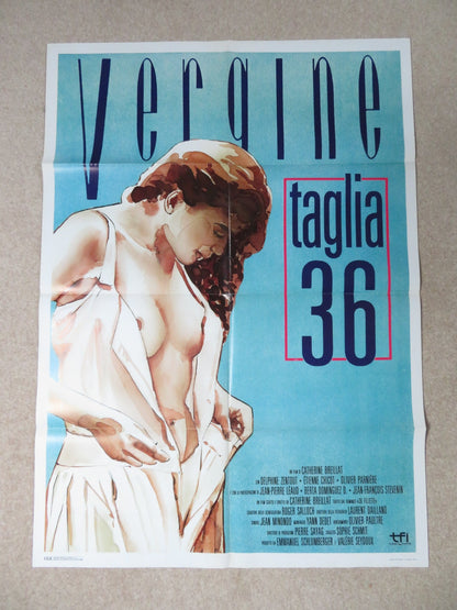 36 FILLETTE ITALIAN 2 FOGLIO POSTER DELPHINE ZENTOUT ETIENNE CHICOT 1988 - Rendezvous Cinema