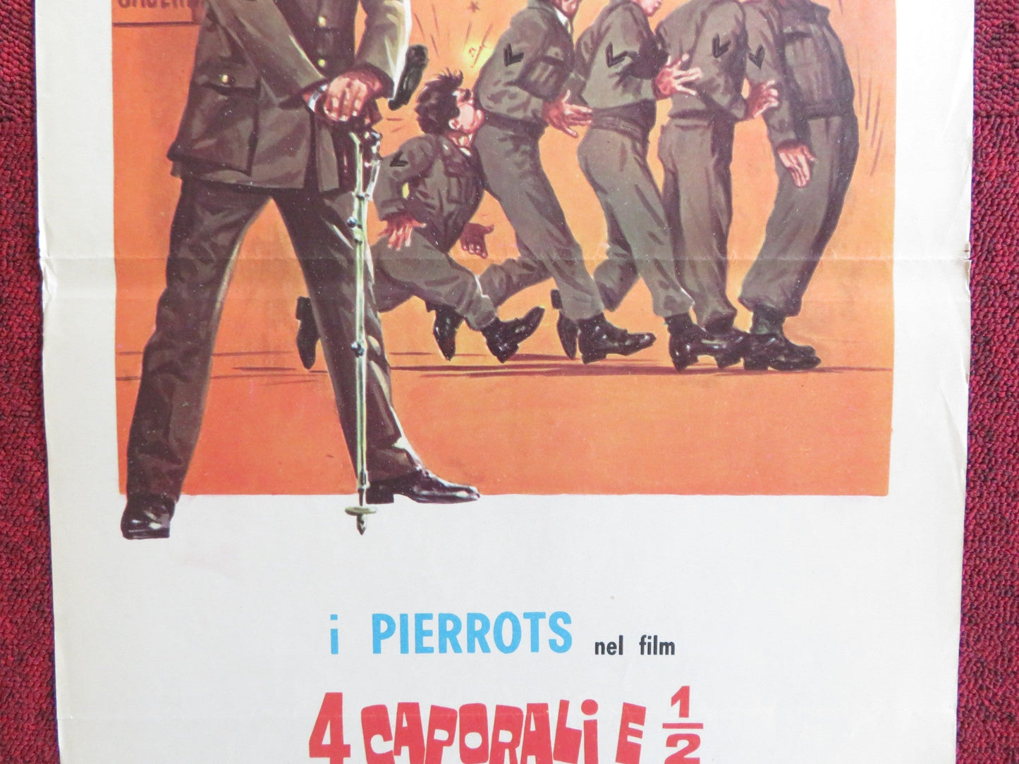 4 CAPORALI E 1/2 E UN COLONNELLO TUTTO D'UN PEZZO ITALIAN LOCANDINA POSTER 1973 - Rendezvous Cinema