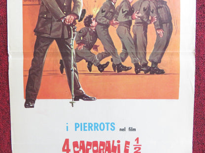 4 CAPORALI E 1/2 E UN COLONNELLO TUTTO D'UN PEZZO ITALIAN LOCANDINA POSTER 1973 - Rendezvous Cinema