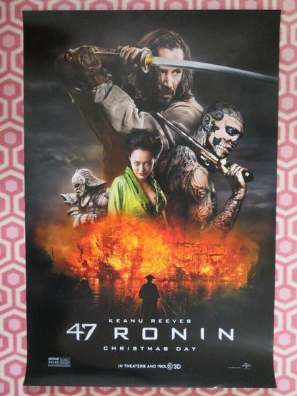 47 RONIN US ONE SHEET ROLLED POSTER KEANU REEVES 2013 - Rendezvous Cinema