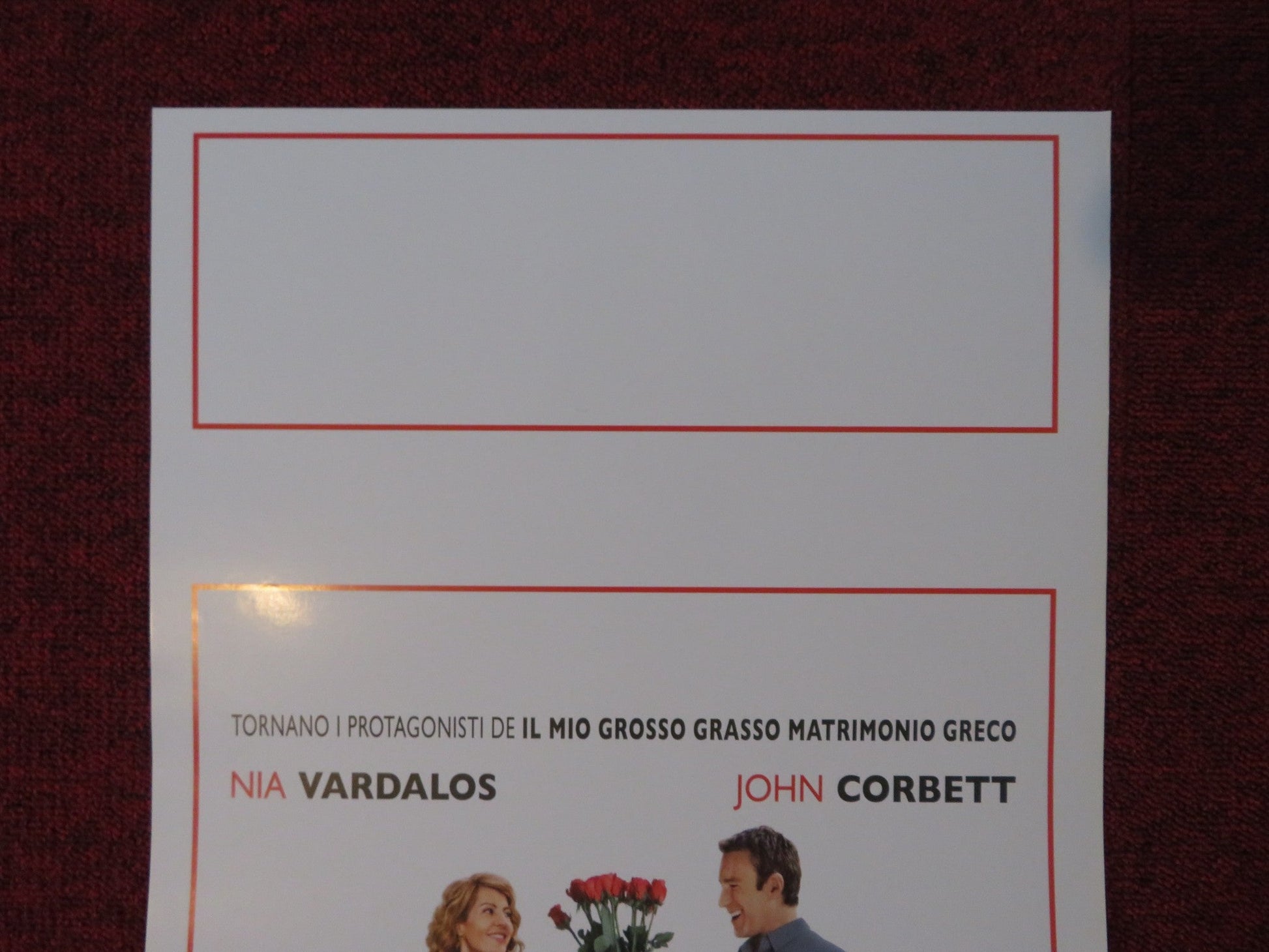 5 APPUNTAMENTI PER FARLA INNAMORARE ITALIAN LOCANDINA POSTER NIA VARDALOS 2009 - Rendezvous Cinema