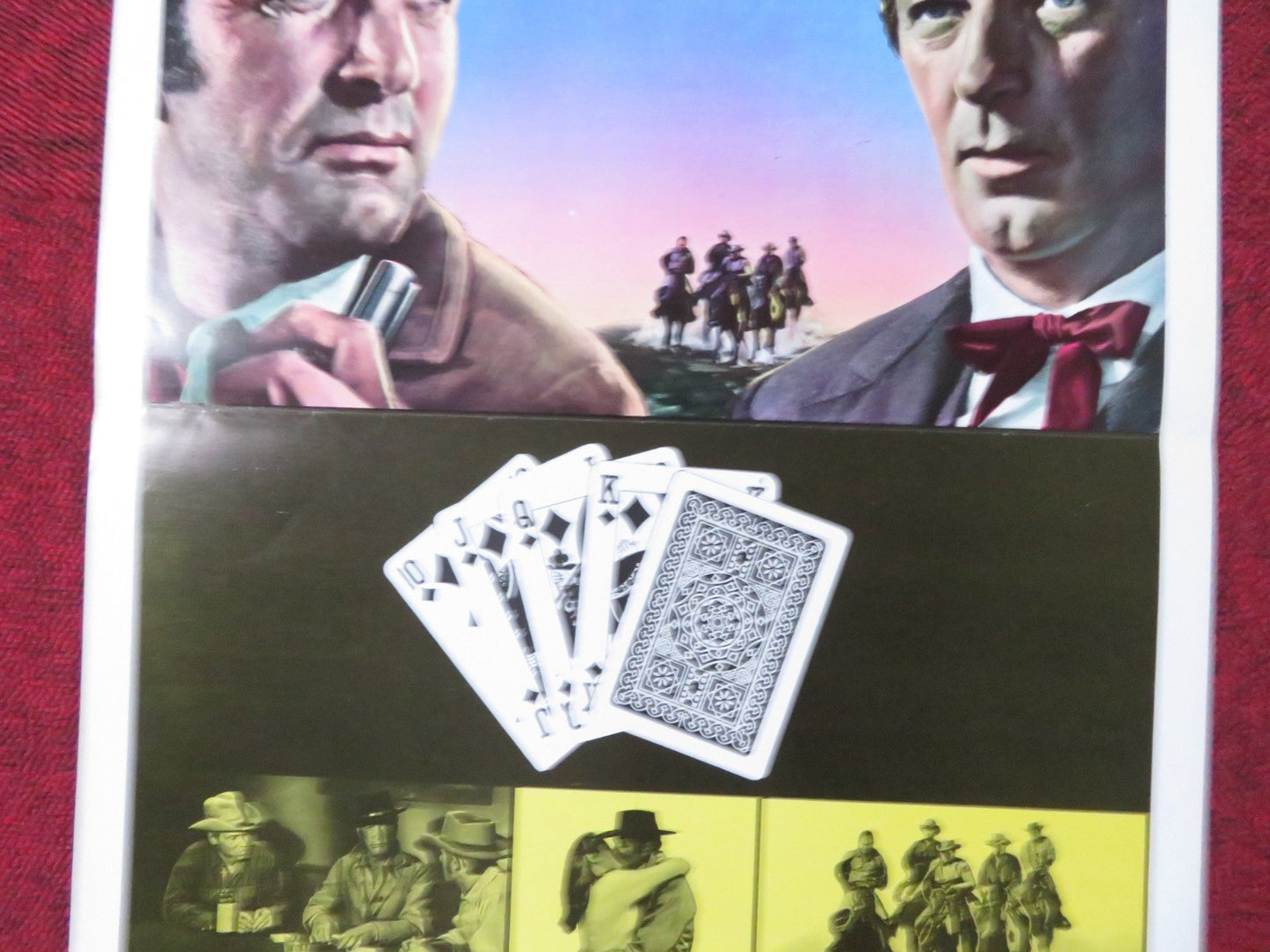 5 CARD STUD ITALIAN LOCANDINA POSTER DEAN MARTIN ROBERT MITCHUM 1968 - Rendezvous Cinema