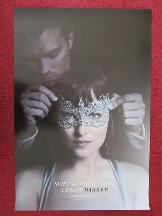 50 SHADES DARKER US ONE SHEET ROLLED POSTER DAKOTA JOHNSON 2017 - Rendezvous Cinema