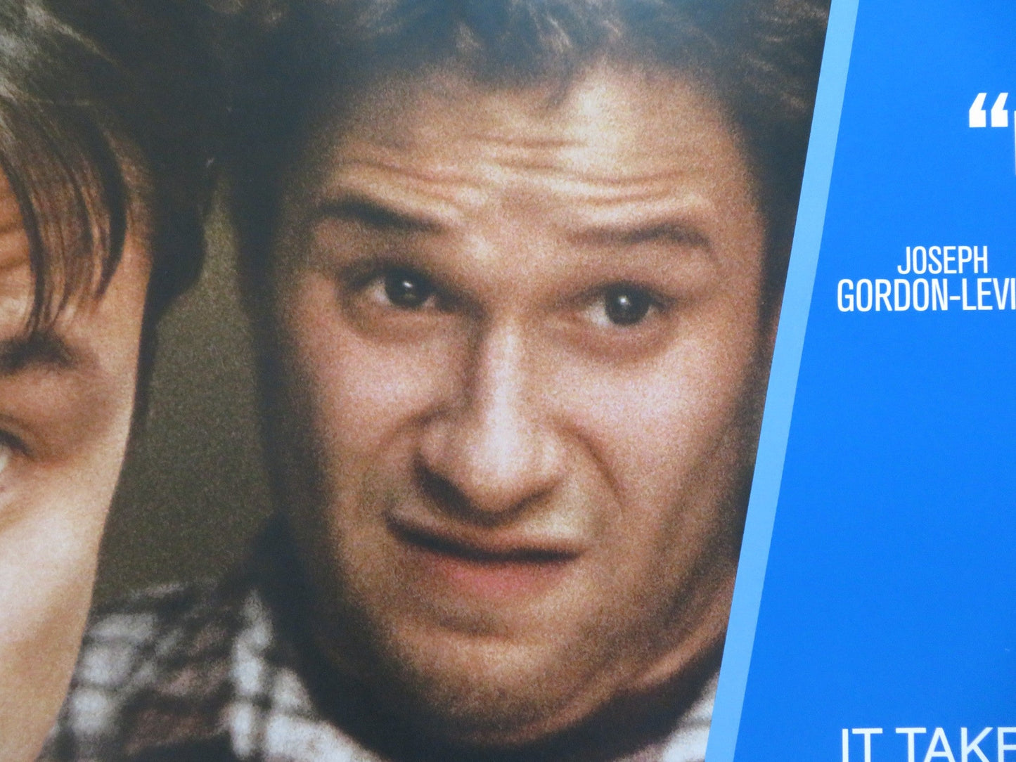 50/50 UK QUAD (30"x 40") ROLLED POSTER JOSEPH GORDON - LEVITT SETH ROGEN 2011 - Rendezvous Cinema