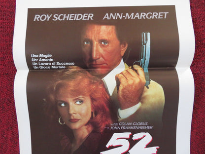 52 PICK - UP ITALIAN LOCANDINA POSTER ROY SCHEIDER ANN - MARGRET 1987 - Rendezvous Cinema