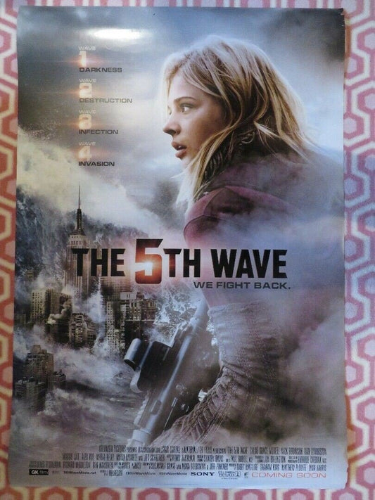 5TH WAVE UK ONE SHEET(27"x 41") ROLLED POSTER CHLOE GRACE MORETZ 2016 - Rendezvous Cinema