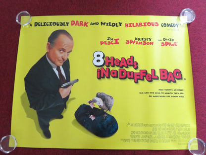 8 HEADS IN A DUFFLE BAG UK QUAD (30"x 40") ROLLED POSTER JOE PESCI COMEAU 1997 - Rendezvous Cinema