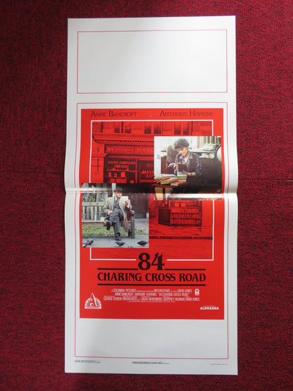 84 CHARING CROSS ROAD ITALIAN LOCANDINA POSTER ANNE BANCROFT A. HOPKINS 1987 - Rendezvous Cinema