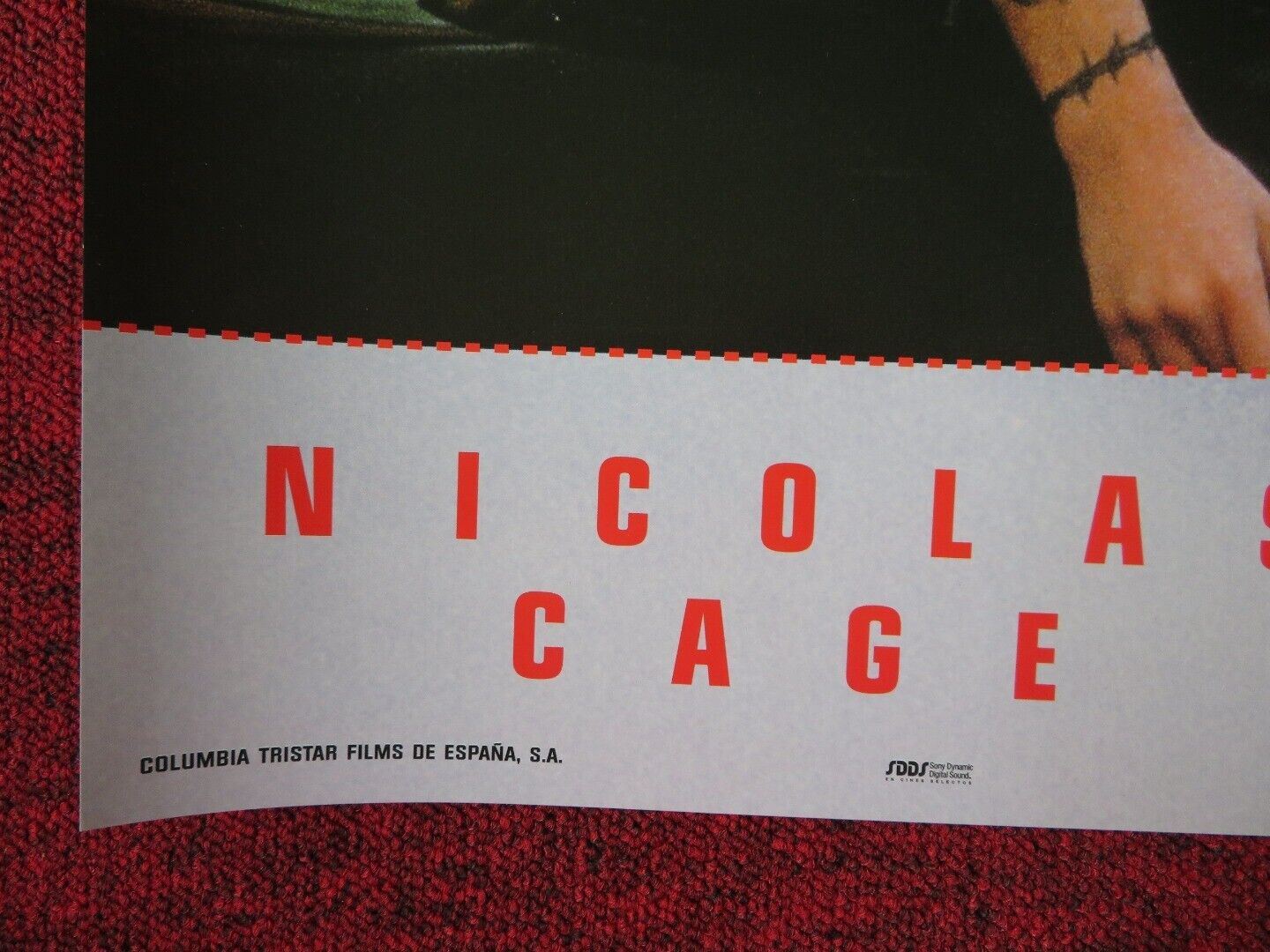 8MM - B ITALIAN FOTOBUSTA POSTER NICOLAS CAGE JOAQUIN PHOENIX 1999 - Rendezvous Cinema