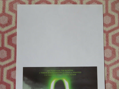 9 ITALIAN LOCANDINA (27.5"x13") POSTER CHRISTOPHER PLUMBER TIM BURTON 2009 - Rendezvous Cinema