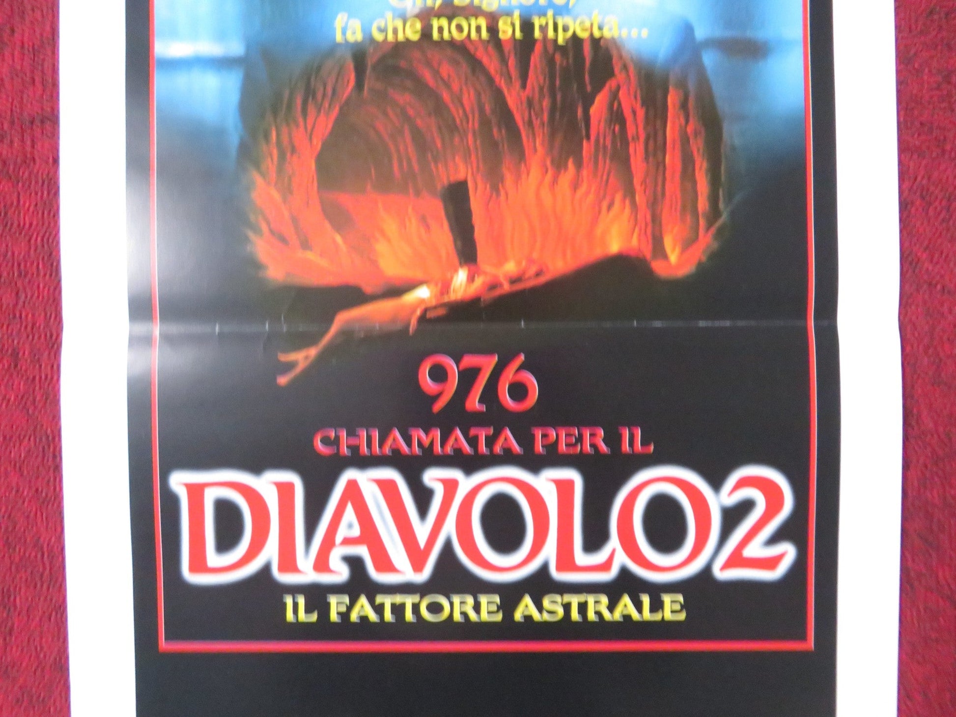 976 - EVIL II ITALIAN LOCANDINA POSTER PATRICK O'BRYAN RENE ASSA 1992 - Rendezvous Cinema