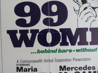 99 WOMEN US HALF SHEET (22"x 28") POSTER MARIA SCHELL HERBERT LOM 1969 - Rendezvous Cinema