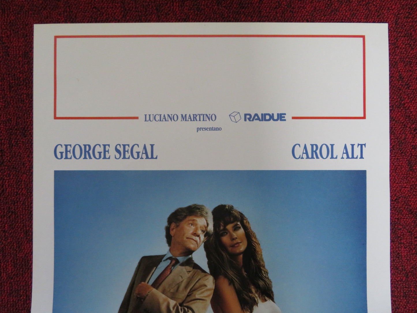 A BEAR NAMED ARTHUR ITALIAN LOCANDINA POSTER GEORGE SEGAL CAROL ALT 1992 - Rendezvous Cinema