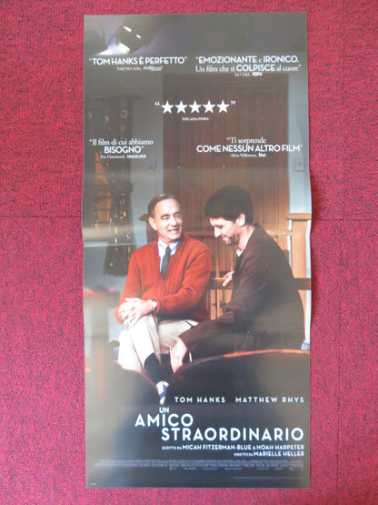 A BEAUTIFUL DAY IN THE NEIGHBORHOOD ITALIAN LOCANDINA POSTER TOM HANKS 2019 - Rendezvous Cinema