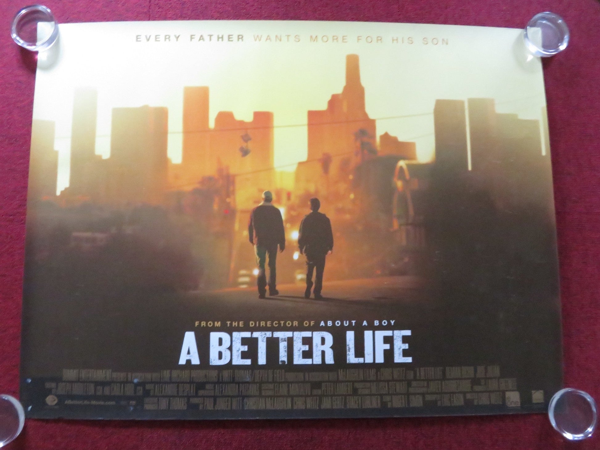 A BETTER LIFE UK QUAD ROLLED POSTER DEMIAN BICHIR JOSE JULIAN 2011 - Rendezvous Cinema