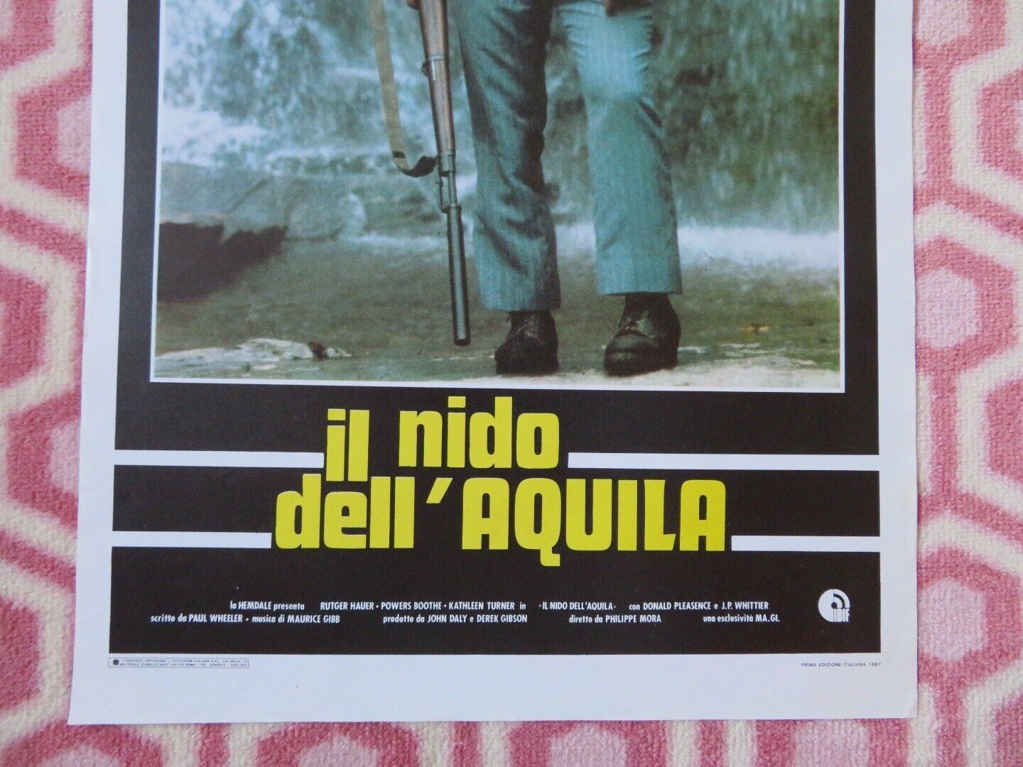 A BREED APART ITALIAN LOCANDINA (27.5"x13.5") POSTER RUTGER HAUER 1987 - Rendezvous Cinema