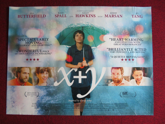 A BRILLIANT YOUNG MIND UK QUAD (30"x 40") ROLLED POSTER ASA BUTTERFIELD 2014 - Rendezvous Cinema