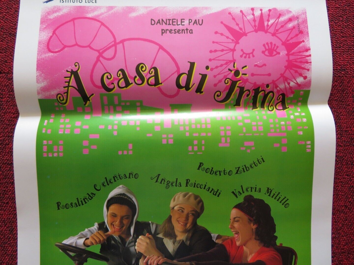 A CASA DI IRMA ITALIAN LOCANDINA (27.5"x13") POSTER VALERIA MILILLO 1999 - Rendezvous Cinema