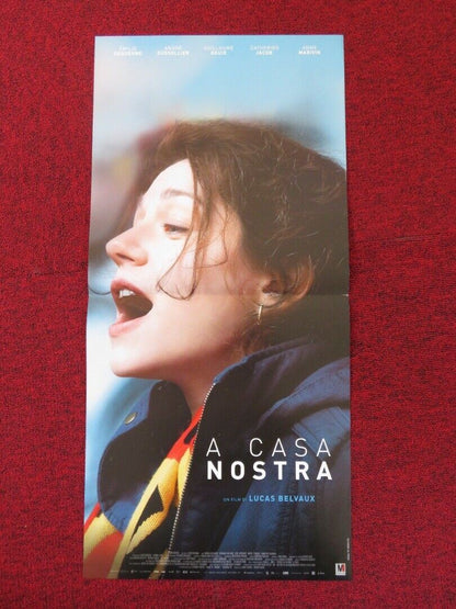 A CASA NOSTRA ITALIAN LOCANDINA (27.5"x13") POSTER EMILE DEQUENNE 2017 - Rendezvous Cinema