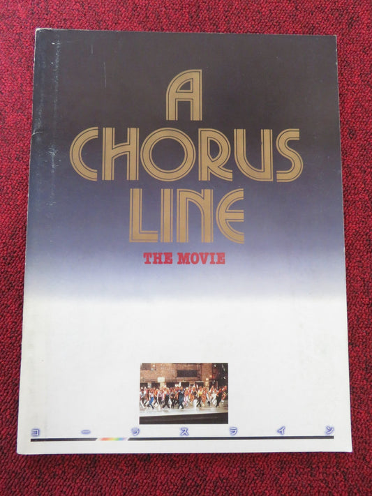 A CHORUS LINE JAPANESE BROCHURE / PRESS BOOK RICHARD ATTENBOROUGH 1985 - Rendezvous Cinema