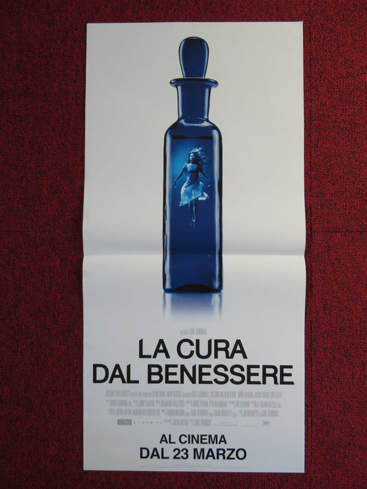 A CURE FOR WELLNESS ITALIAN LOCANDINA POSTER JASON ISAACS DANE DEHAAN 2016 - Rendezvous Cinema