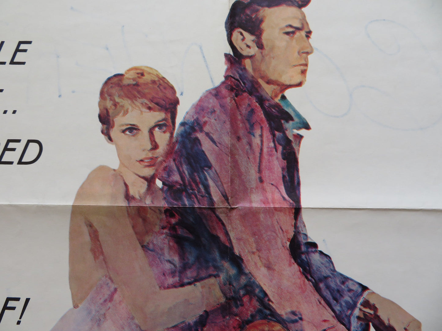 A DANDY IN ASPIC FOLDED US ONE SHEET POSTER LAURENCE HARVEY TOM COURTENAY 1968 - Rendezvous Cinema