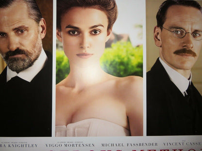 A DANGEROUS METHOD QUAD (30"x 40") ROLLED POSTER KEIRA KNIGHTLEY CRONENBERG - Rendezvous Cinema