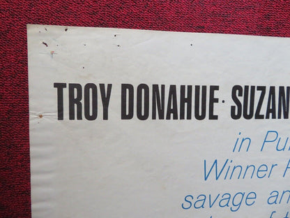 A DISTANT TRUMPET FOLDED US ONE SHEET POSTER TROY DONAHUE SUZANNE PLESHETTE 1964 - Rendezvous Cinema