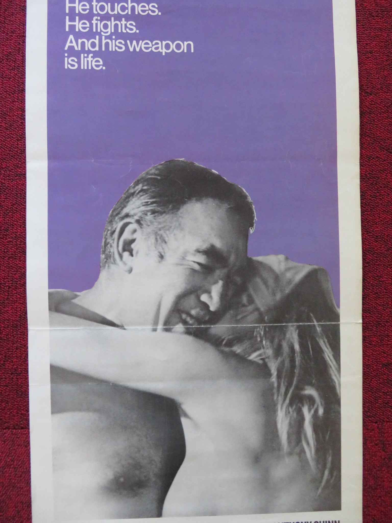 A DREAM OF KINGS US INSERT (14"x 36") POSTER ANTHONY QUINN IRENE PAPAS 1969 - Rendezvous Cinema