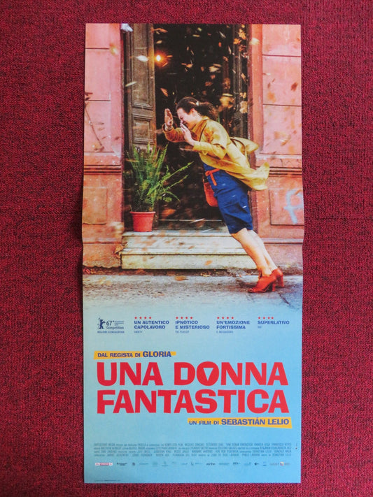 A FANTASTIC WOMAN ITALIAN LOCANDINA POSTER DANIELA VEGA FRANCISCO REYES 2017 - Rendezvous Cinema