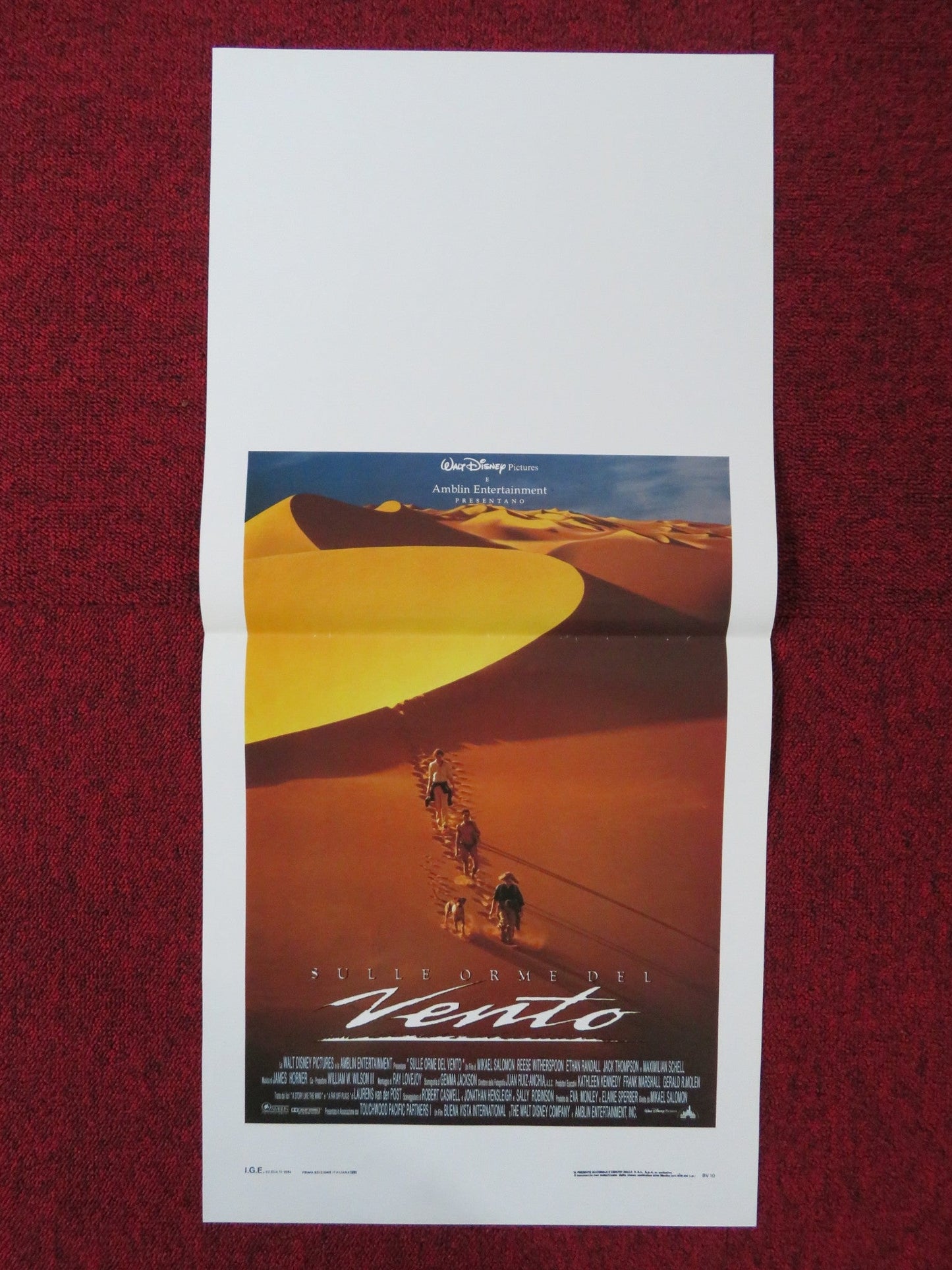 A FAR OFF PLACE ITALIAN LOCANDINA POSTER DISNEY REESE WITHERSPOON 1993 - Rendezvous Cinema