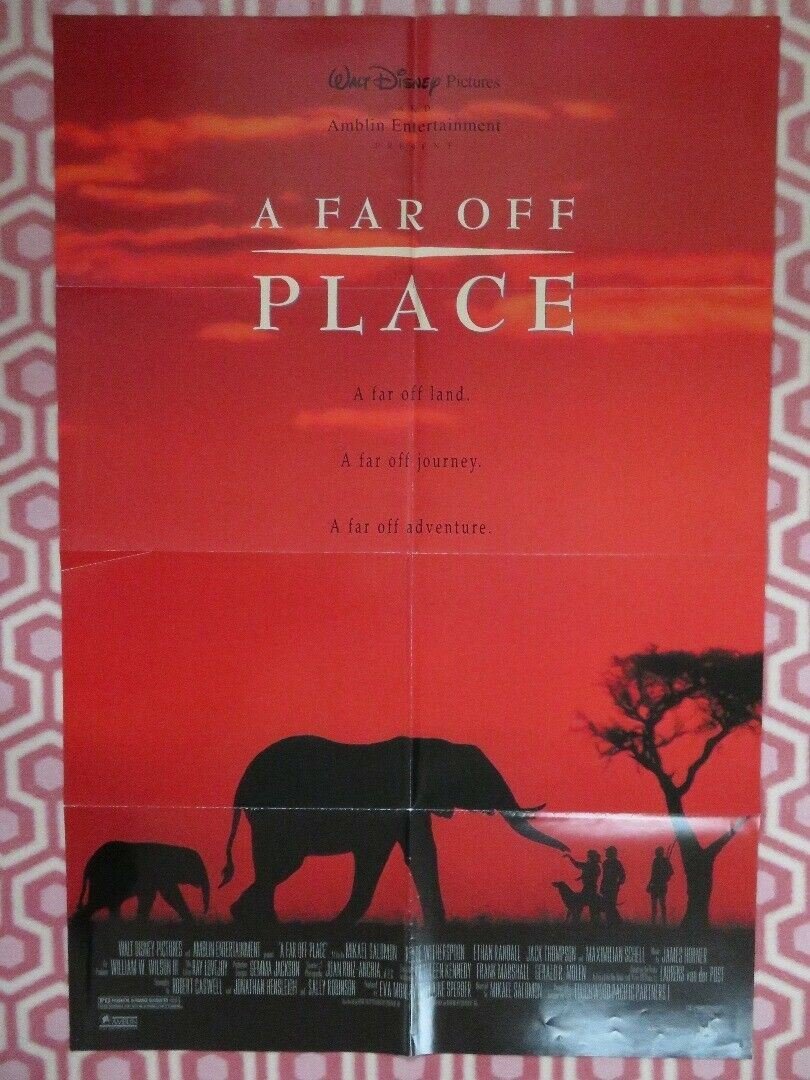 A FAR OFF PLACE US ONE SHEET POSTER DISNEY REECE WITHERSPOON 1993 - Rendezvous Cinema