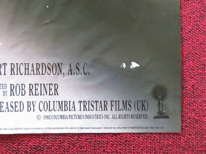 A FEW GOOD MEN QUAD POSTER FOLDED TOM CRUISE JACK NICHOLSON 1992 - Rendezvous Cinema