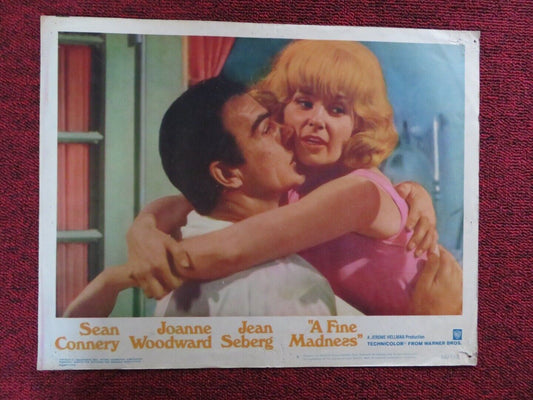 A FINE MADNESS US LOBBY CARD SEAN CONNERY JOANNE WOODWARD 1966 - Rendezvous Cinema