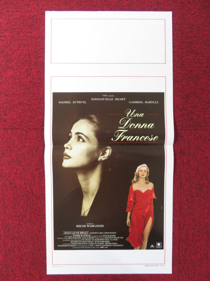 A FRENCH WOMAN ITALIAN LOCANDINA POSTER EMMANUELLE BEART DANIEL AUTEUIL 1995 - Rendezvous Cinema