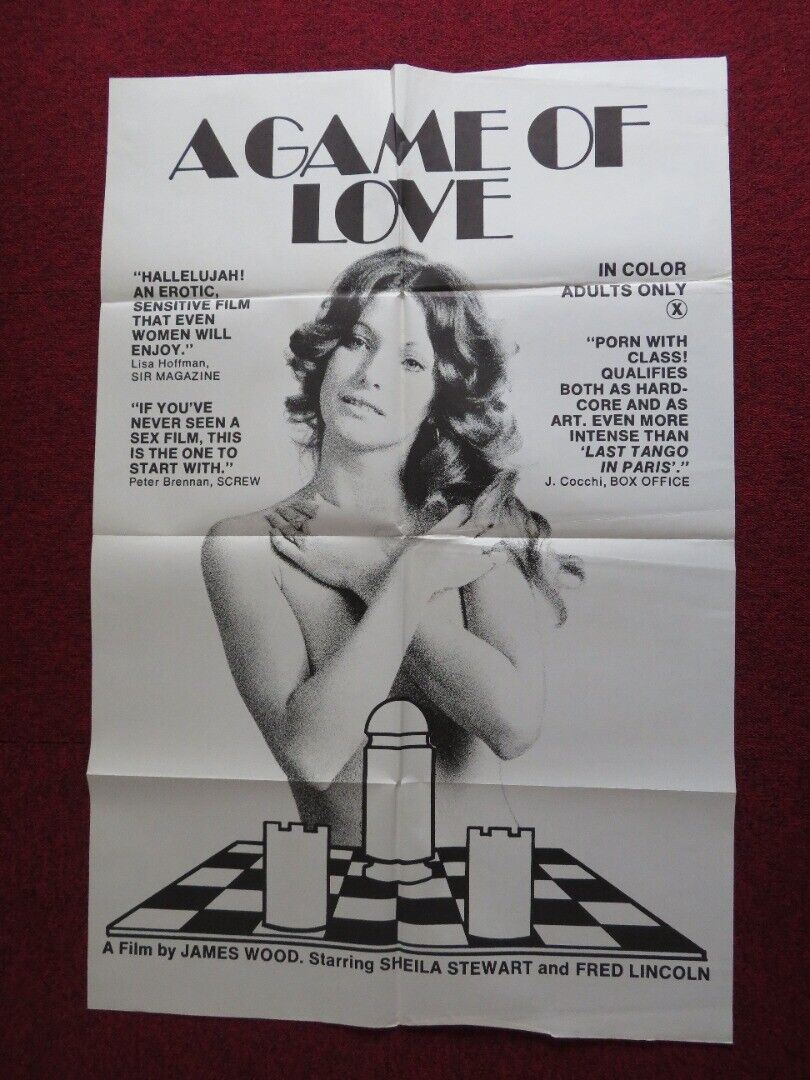 A GAME OF LOVE US ONE SHEET POSTER SHEILA STEWART FRED LINCOLN 1974 - Rendezvous Cinema