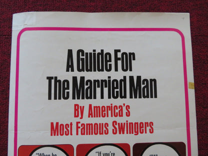 A GUIDE FOR THE MARRIED MAN US INSERT (14"x 36") POSTER WALTER MATTHAU 1967 - Rendezvous Cinema