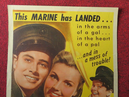 A GUY, A GAL AND A PAL US INSERT (14"x 36") POSTER ROSS HUNTER 1945 - Rendezvous Cinema