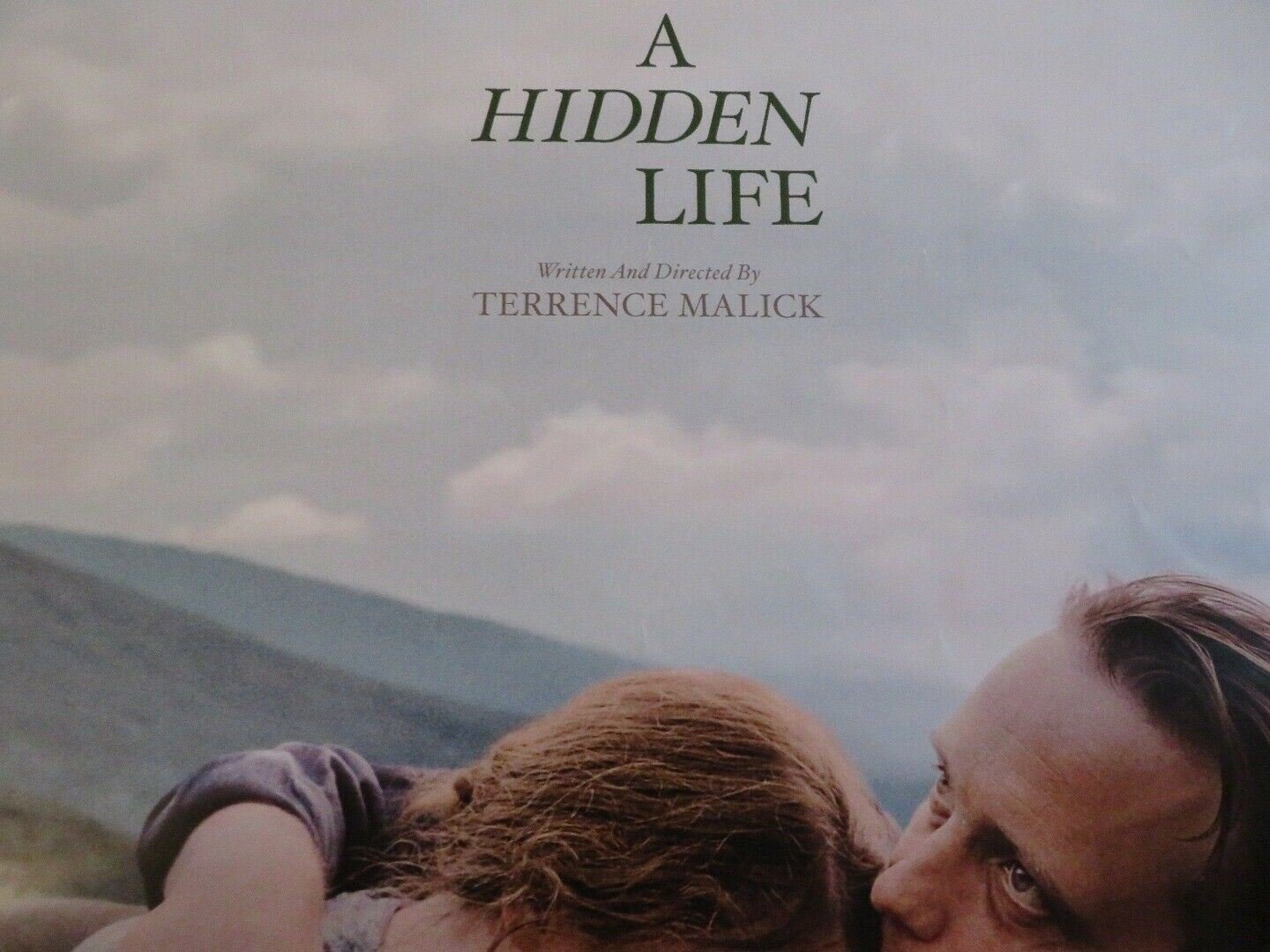 A HIDDEN LIFE UK ONE SHEET (27"x 41") ROLLED POSTER TERRENCE MALICK 2019 - Rendezvous Cinema