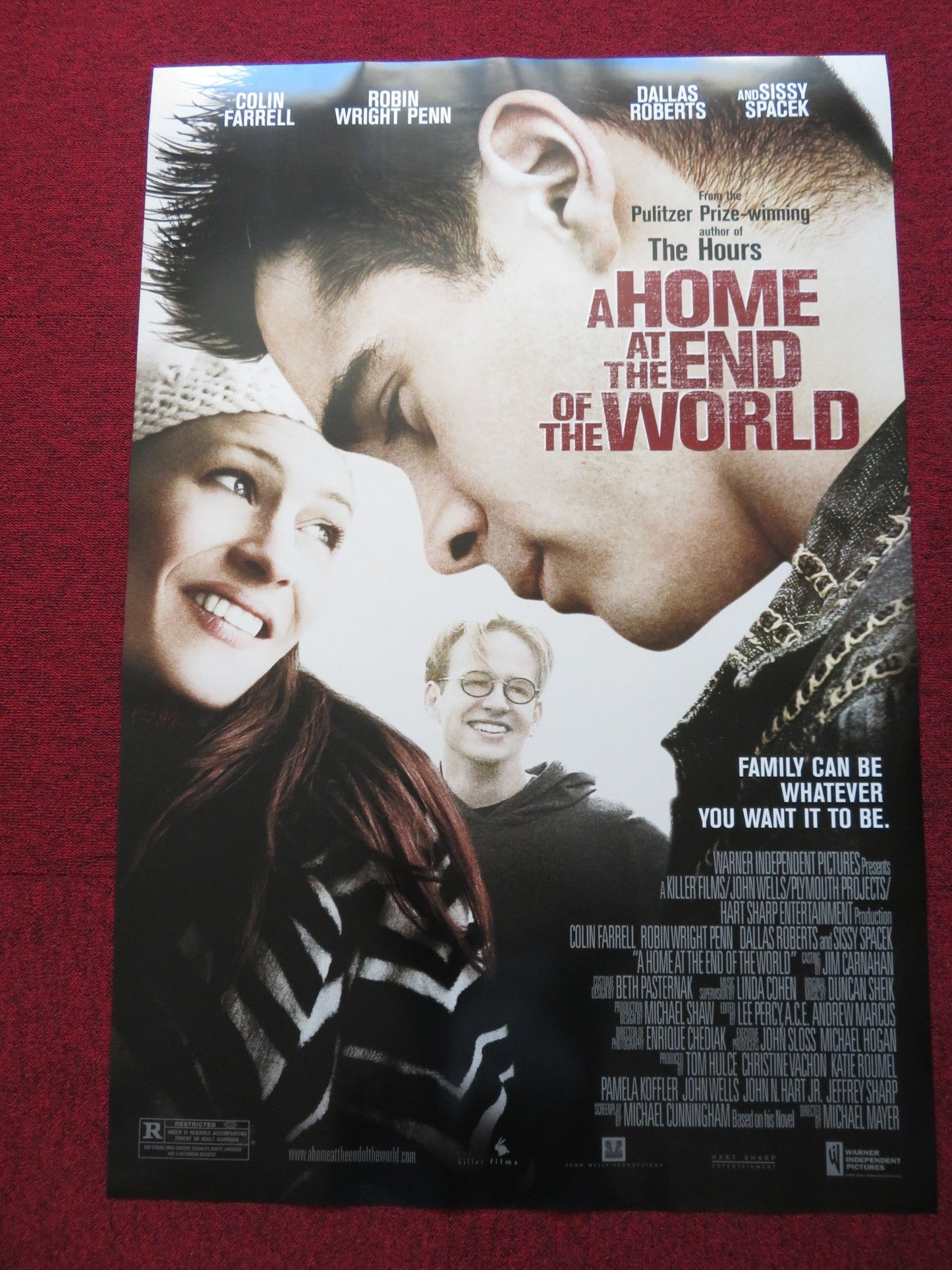 A HOME AT THE END OF THE WORLD US ONE SHEET ROLLED POSTER COLIN FARRELL 2004 - Rendezvous Cinema